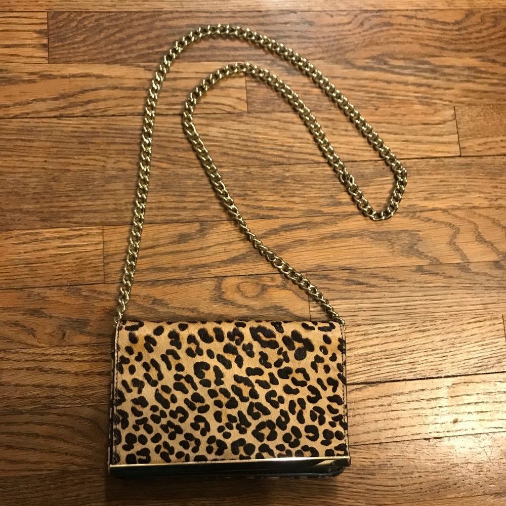 Banana Republic cross body calf hair purse - Picture 3 of 5